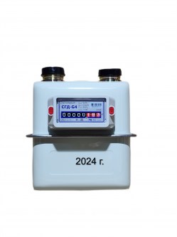 Счетчик газа СГД-G4ТК с термокорректором (вход газа левый, 110мм, резьба 1 1/4") г. Орёл 2024 год выпуска Ишим